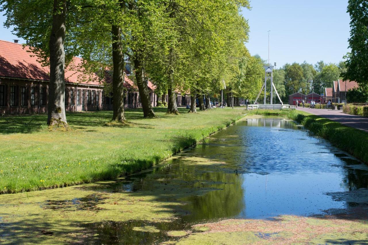 4P Chalet Tolve Met 4 Fietsen Vlakbij Natuurgebieden Drents Friese Wold, Fochteloerveen En Gevangenisdorp Veenhuizen Oosterwolde  المظهر الخارجي الصورة